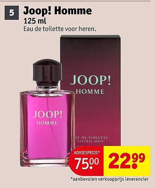 Joop! Homme 125 ml Eau de toilette voor heren