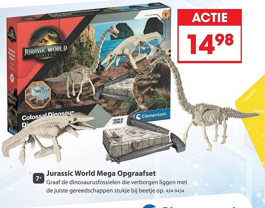 Jurassic World Mega Opgraafset