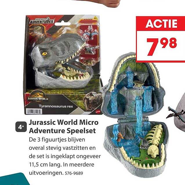 Jurassic World Micro Adventure Speelset