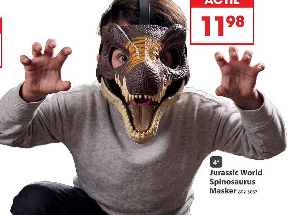 Jurassic World Spinosaurus Masker