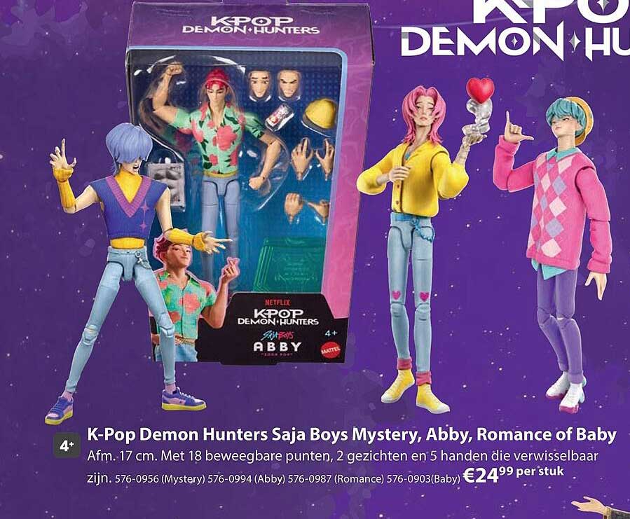 K-Pop Demon Hunters Saja Boys Mystery, Abby, Romance of Baby