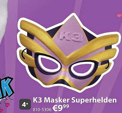 K3 Masker Superhelden