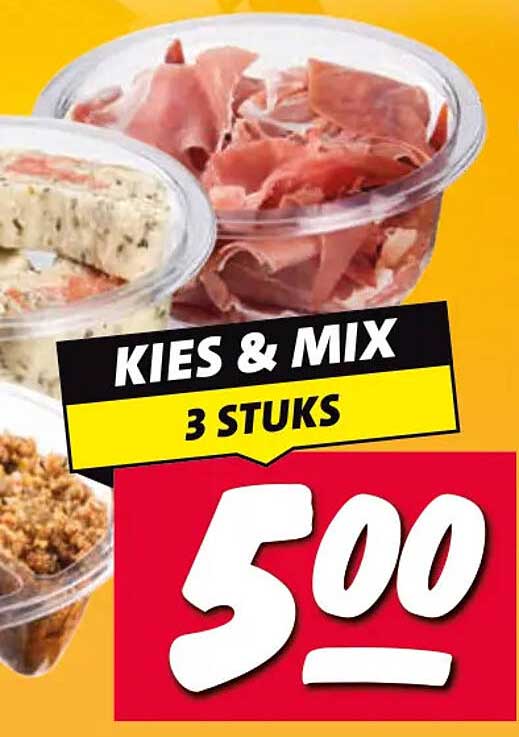 KIES & MIX 3 STUKS