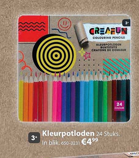 Kleurpotloden 24 Stuks