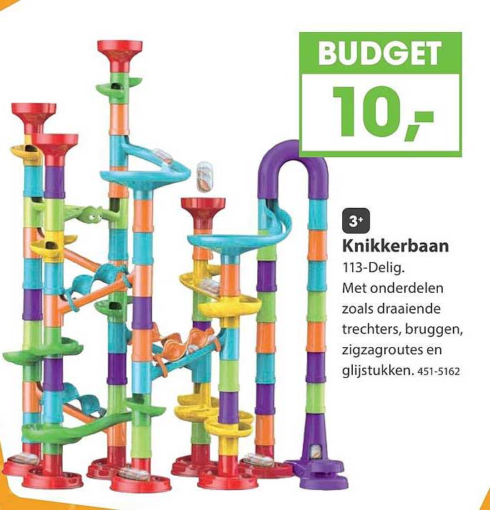 Knikkerbaan 113-Delig.