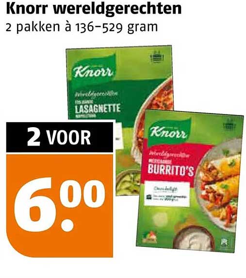 Knorr wereldgerechten