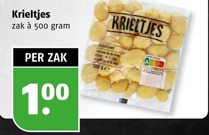 Krieltjes zak à 500 gram