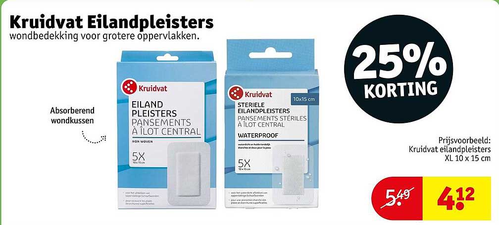 Kruidvat Eilandpleisters