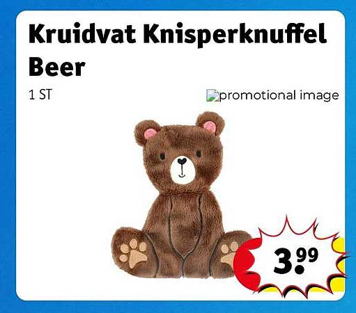 Kruidvat Knisperknuffel Beer