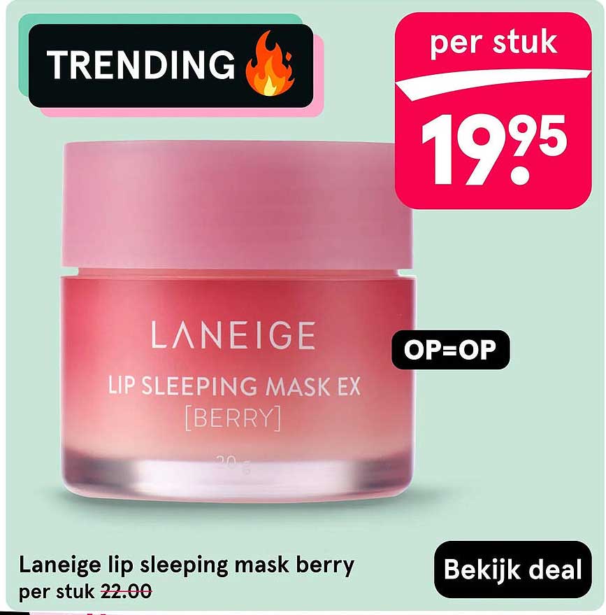 Laneige lip sleeping mask berry