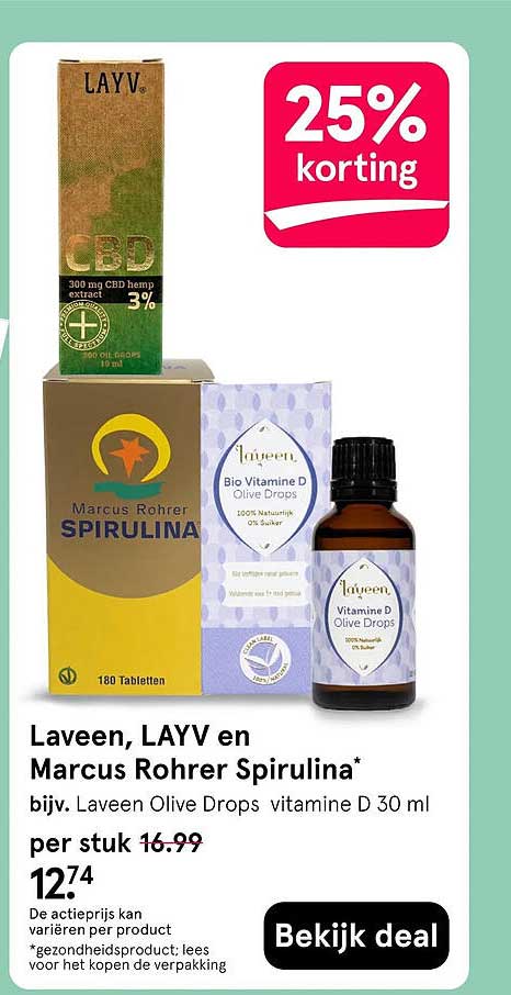 Laveen, LAYV en Marcus Rohrer Spirulina*