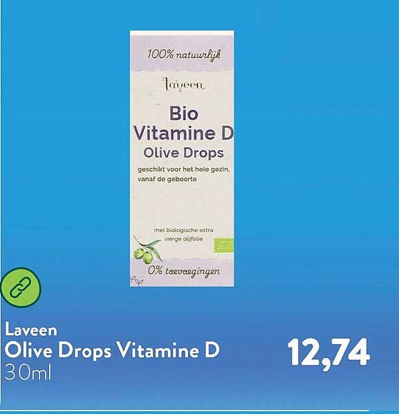 Laveen Olive Drops Vitamine D 30ml