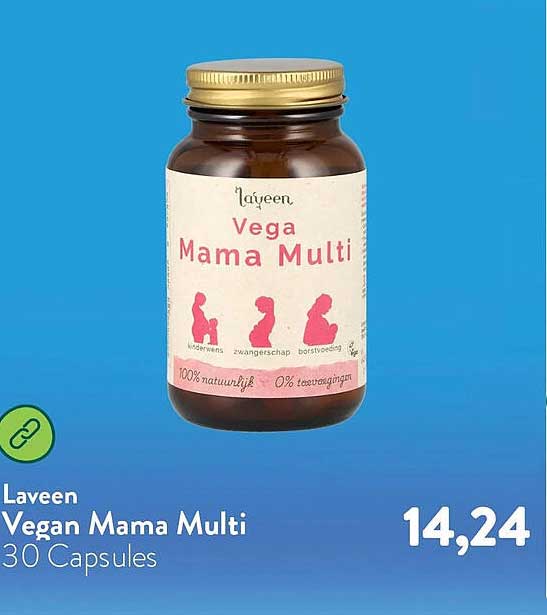 Laveen Vegan Mama Multi 30 Capsules