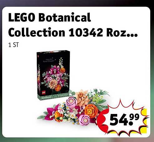 LEGO Botanical Collection 10342 Roz...