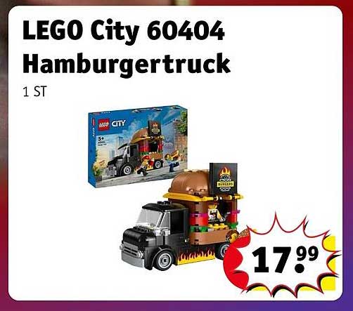 LEGO City 60404 Hamburgertruck