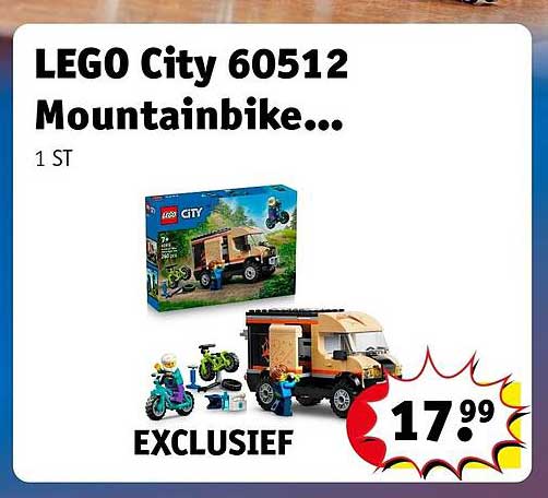LEGO City 60512 Mountainbike... EXCLUSIEF