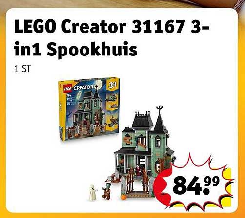 LEGO Creator 31167 3-in1 Spookhuis