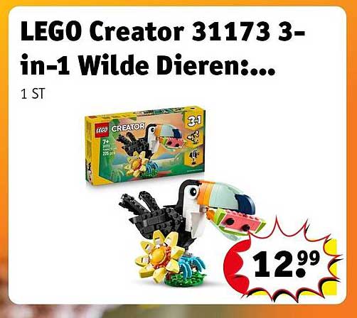 LEGO Creator 31173 3-in-1 Wilde Dieren