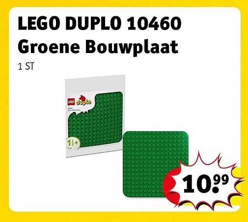LEGO DUPLO 10460 Groene Bouwplaat