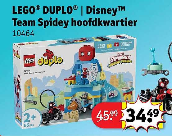 LEGO® DUPLO® | Disney™ Team Spidey hoofdkwartier 10464