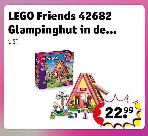 LEGO Friends 42682 Glampinghut in de...