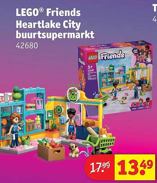 LEGO® Friends Heartlake City buurtsupermarkt 42680
