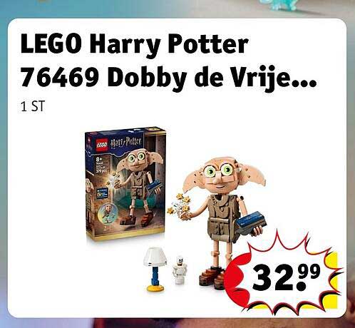 LEGO Harry Potter 76469 Dobby de Vrije...