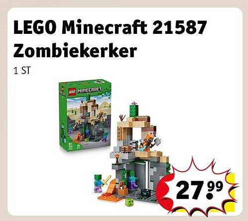 LEGO Minecraft 21587 Zombiekker
