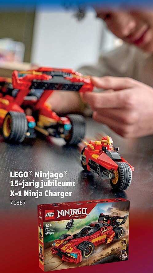 LEGO® Ninjago® 15-jarig jubileum: X-1 Ninja Charger 71867