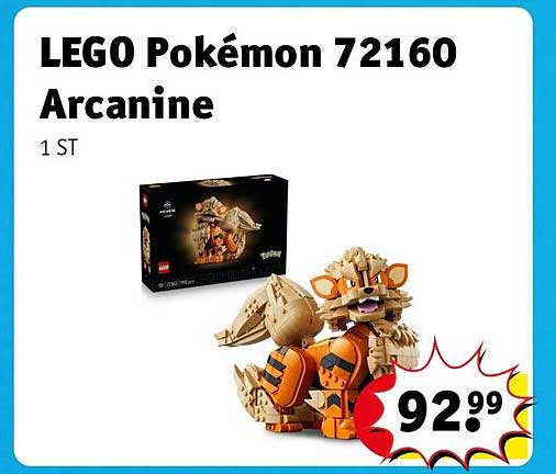 LEGO Pokémon 72160 Arcanine
