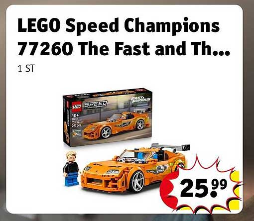 LEGO Speed Champions 77260 The Fast and Th...