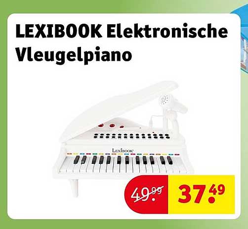 LEXIBOOK Elektronische VleugelPiano