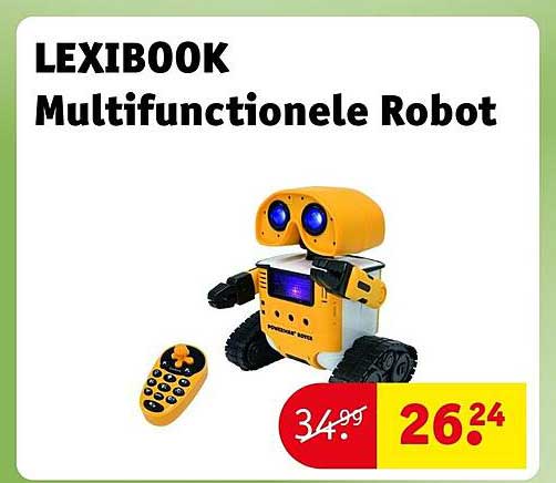 LEXIBOOK Multifunctionele Robot