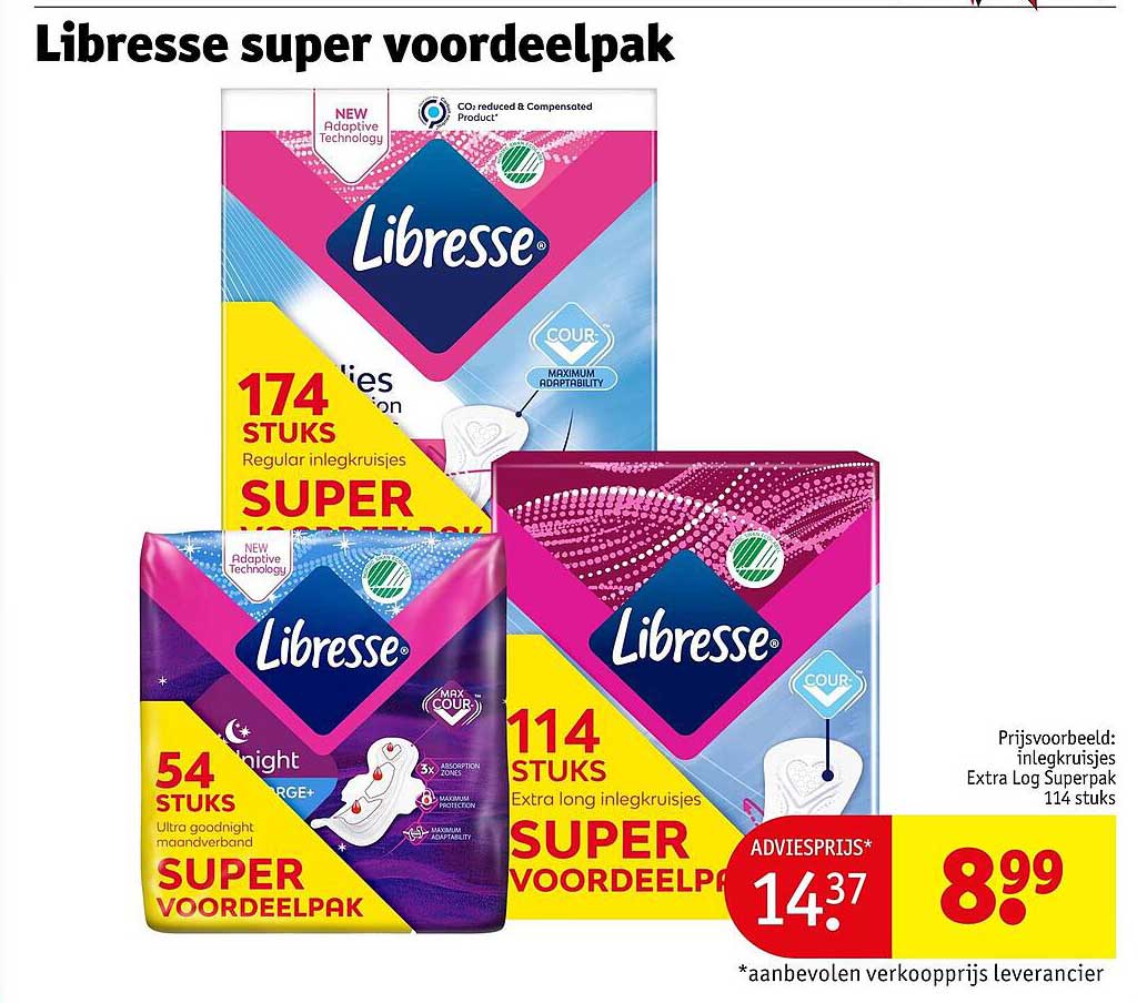 Libresse super voordeelpak