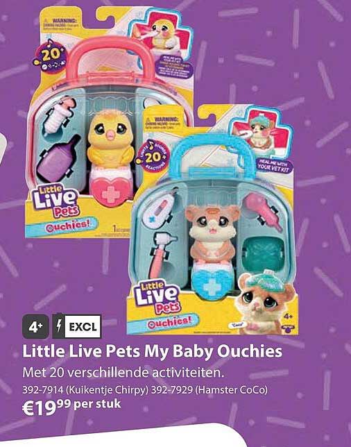Little Live Pets My Baby Ouchies
