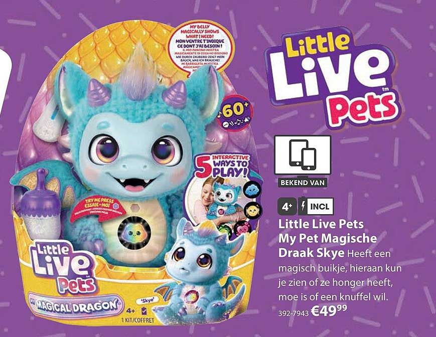 Little Live Pets My Pet Magische Draak Skye