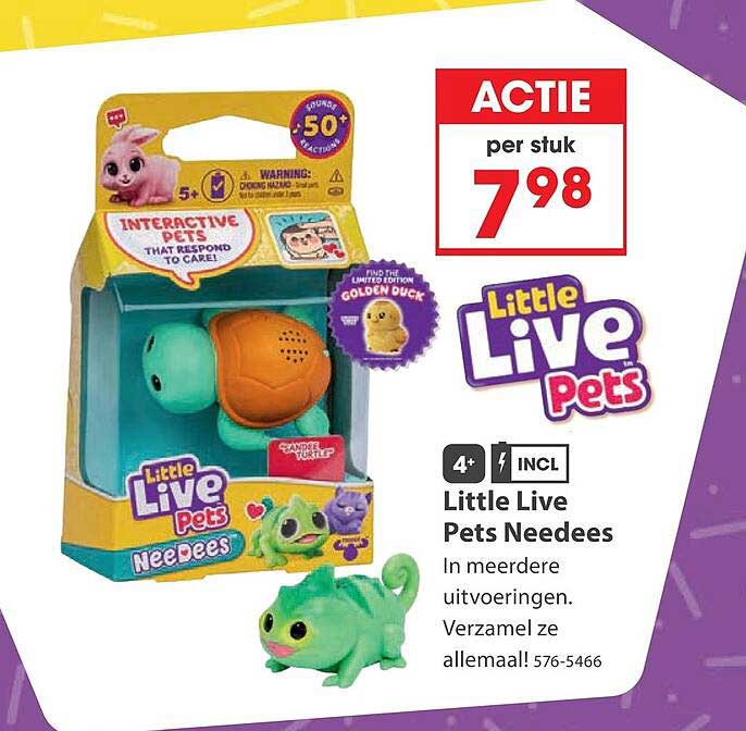 Little Live Pets Needees