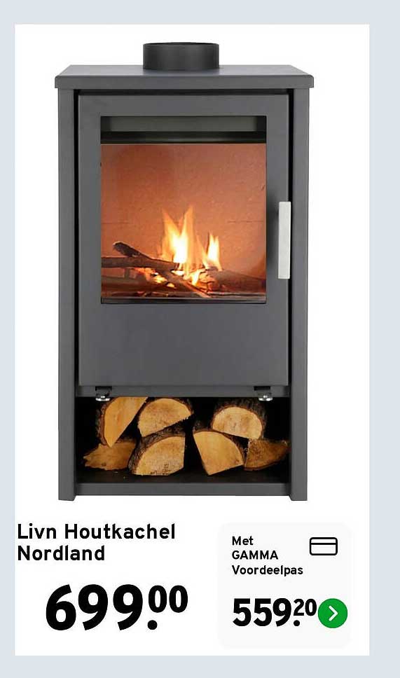Livn Houtkachel Nordland