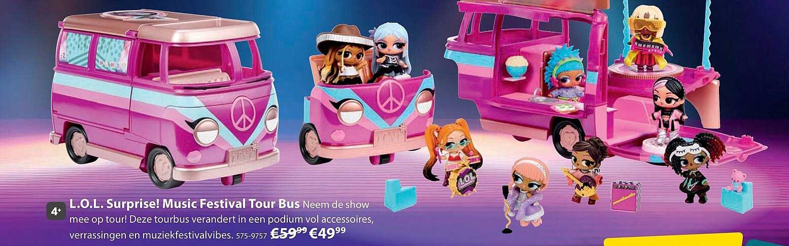 L.O.L. Surprise! Music Festival Tour Bus