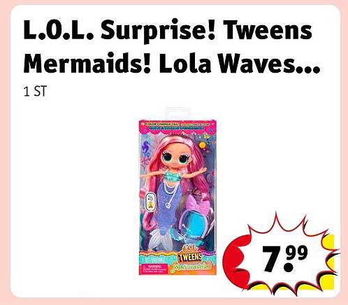 L.O.L. Surprise! Tweens Mermaids! Lola Waves...