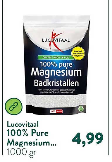 Lucovitaal 100% Pure Magnesium...