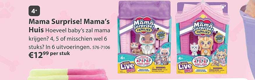 Mama Surprise! Mama’s Huis