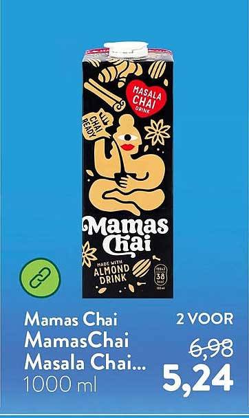 Mamas Chai MamasChai Masala Chai... 1000 ml 2 VOOR