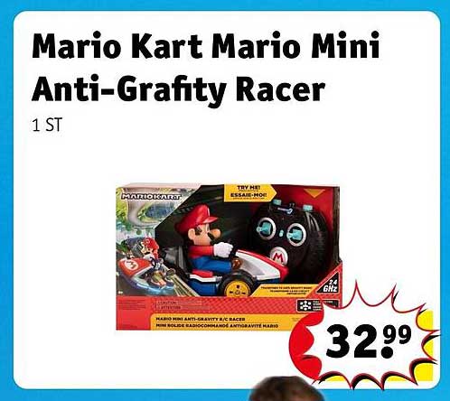 Mario Kart Mario Mini Anti-Grafty Racer