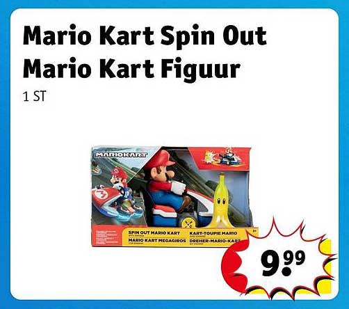 Mario Kart Spin Out Mario Kart Figuur