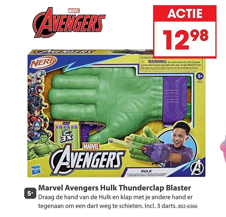 Marvel Avengers Hulk Thunderclap Blaster