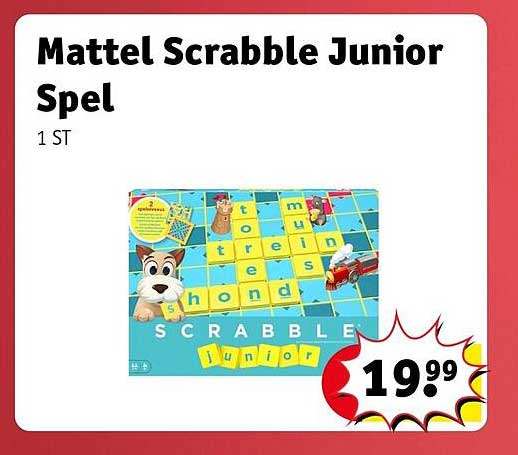 Mattel Scrabble Junior Spel