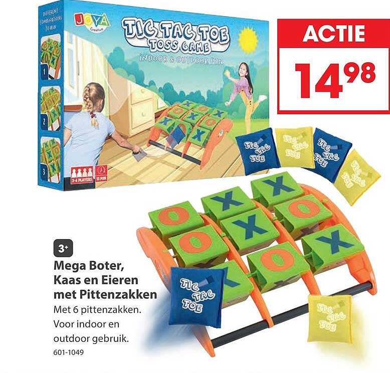 Mega Boter, Kaas en Eieren met Pittenzakken
