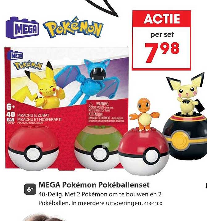 MEGA Pokémon Pokéballenset
