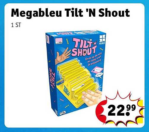 Megableu Tilt 'N Shout